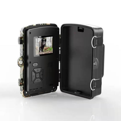 WildGuard Pro Nachtzichtcamera – Draadloze Buiten Wildcamera met Bewegingssensor