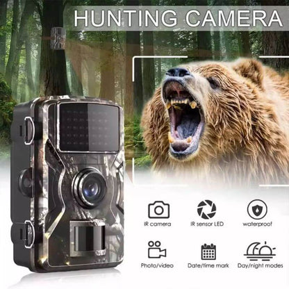WildGuard Pro Nachtzichtcamera – Draadloze Buiten Wildcamera met Bewegingssensor