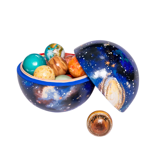 Houten Planeten Set – Educatief Speelgoed voor Kinderen