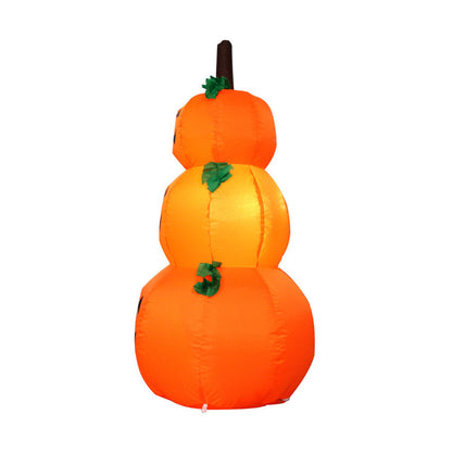 Opblaasbaar Halloween tuinfiguur met geïntegreerde LED-verlichting en grondpennen