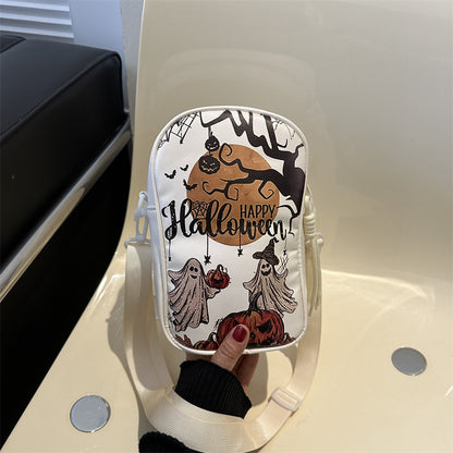 Halloween Schoudertas – Handtas in Griezelige Stijl