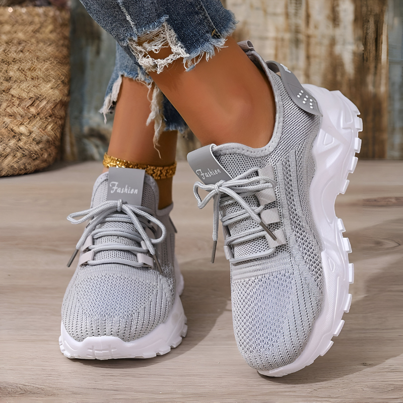 Comfort Plus Brede Sneaker met Voetboogondersteuning