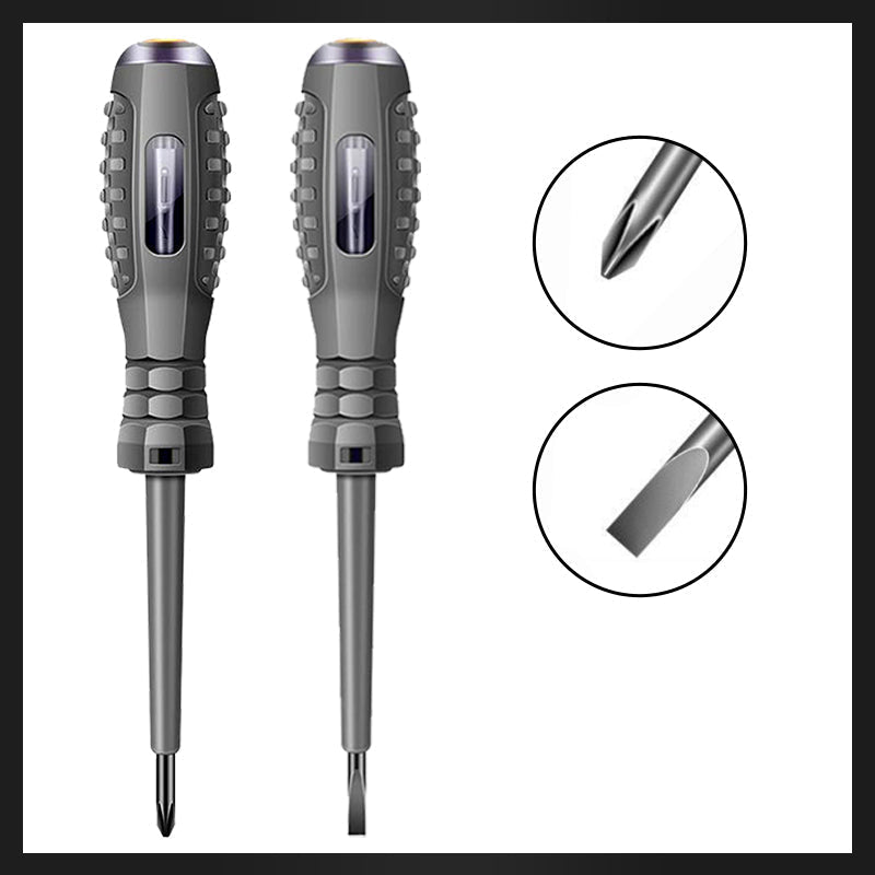 SafeTool Magnetische Schroevendraaier met Spanningsmeter – LED Indicatie