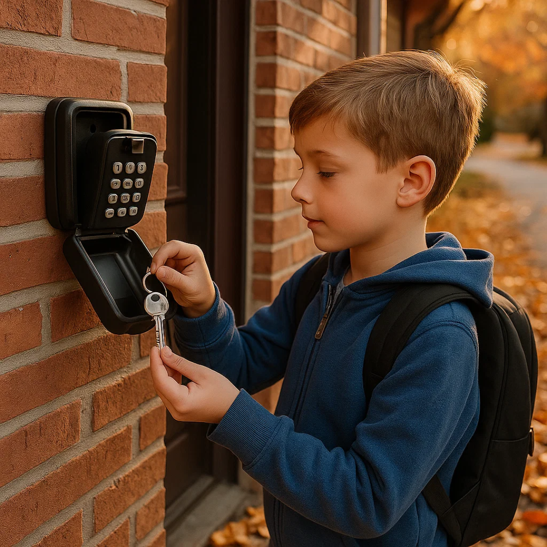 KeyGuard Buitenkluis – Weerbestendige Wandgemonteerde Sleutelkast