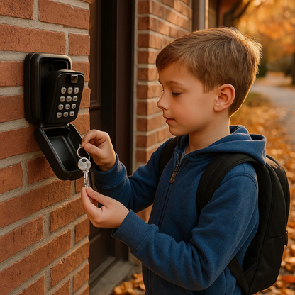 KeyGuard Buitenkluis – Weerbestendige Wandgemonteerde Sleutelkast