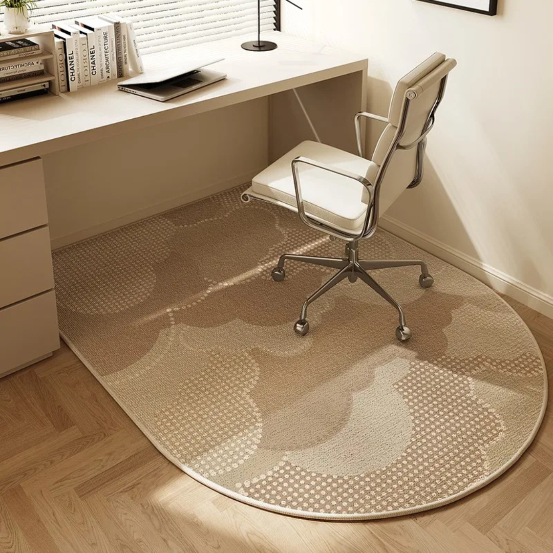 Ergonomische Bureaustoelmat met Antislip Onderzijde voor Vloerbescherming