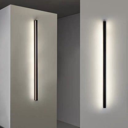 Moderne LED Wandlamp Lineair - Zwart en Energiezuinig
