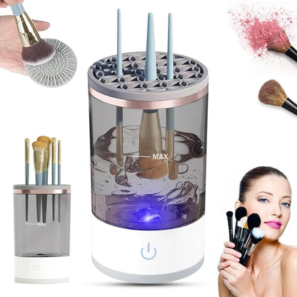 CleanEase Automatische Make-upkwasten Reiniger – 3-in-1 Draagbaar & Oplaadbaar