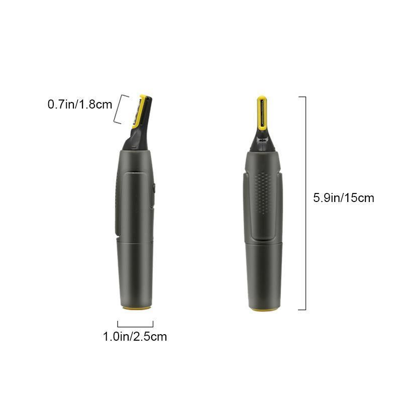 Precisie Haartrimmer met LED-Verlichting | Titanium RVS Mesjes | Ergonomisch Design