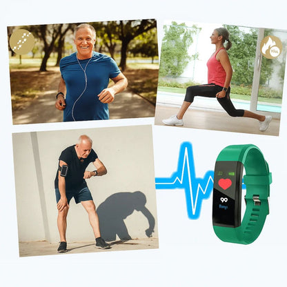 SeniorCare Veiligheidshorloge met Valdetectie, GPS Tracker en Hartslagmeting