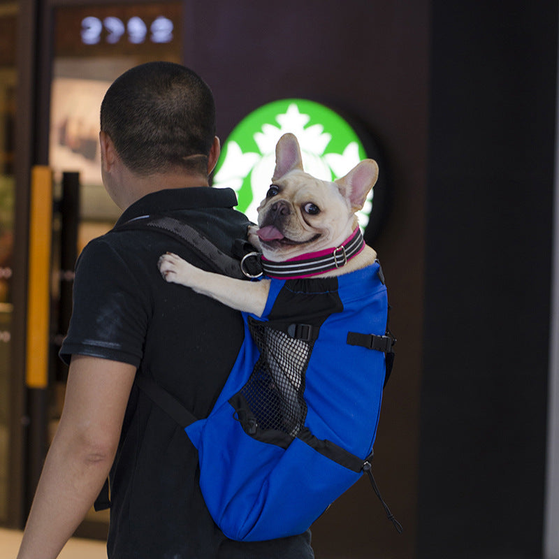 Norvo Hondenrugzak – Comfortabele Draagtas voor Middelgrote Honden met Veiligheidsriem en Opbergvakken