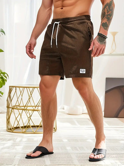 Zomerbries Heren Zwemshort – Sneldrogende en comfortabele zwembroek met elastische tailleband – Perfect voor strand en zwembad