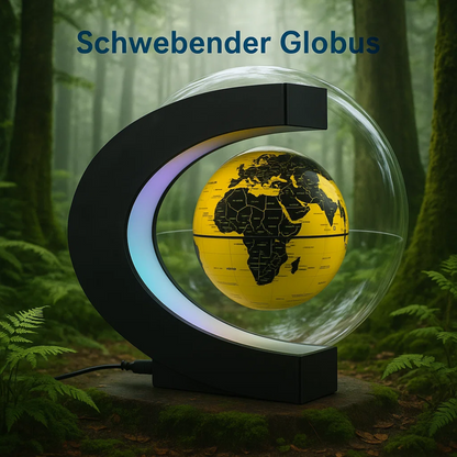 AstroGlobe LED Wereldbol – Zwevende Globe Lamp met Magnetische Ophanging