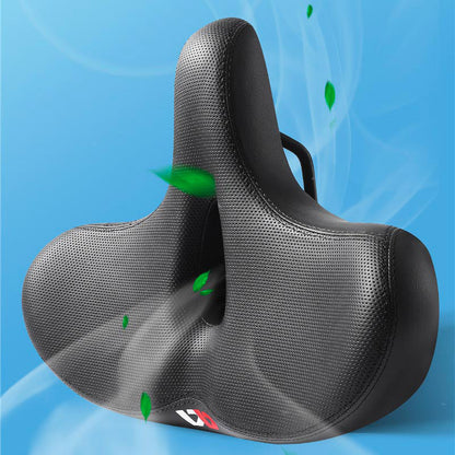 Ergonomisch Comfort Fietszadel – Breed & Weerbestendig