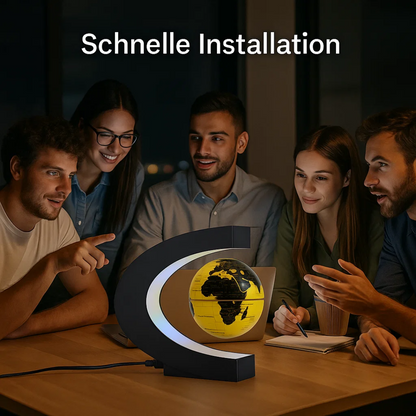 AstroGlobe LED Wereldbol – Zwevende Globe Lamp met Magnetische Ophanging