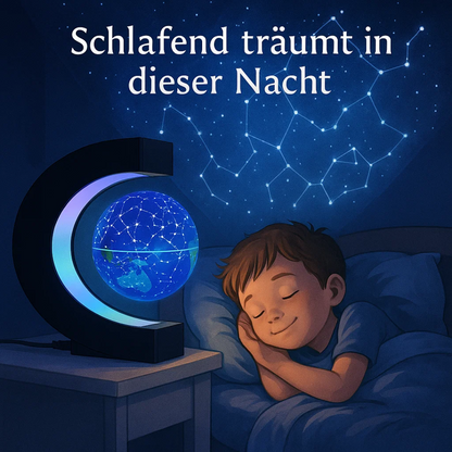 AstroGlobe LED Wereldbol – Zwevende Globe Lamp met Magnetische Ophanging