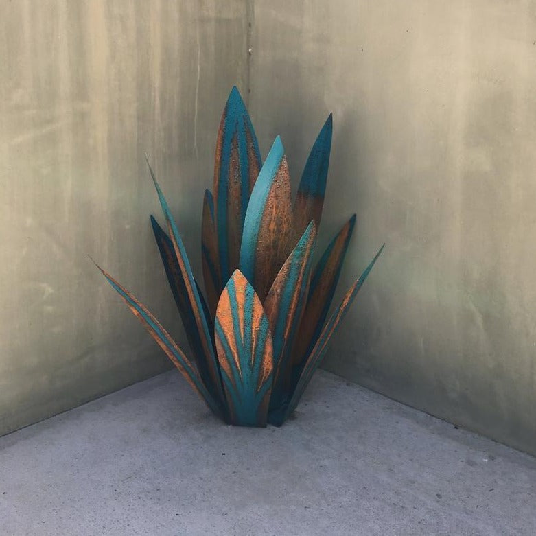 TerraVorm Metalen Agave Tuinbeeld voor Binnen en Buiten