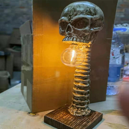 Schedel Wervelkolom LED Decoratielamp - Griezelige Sfeerverlichting