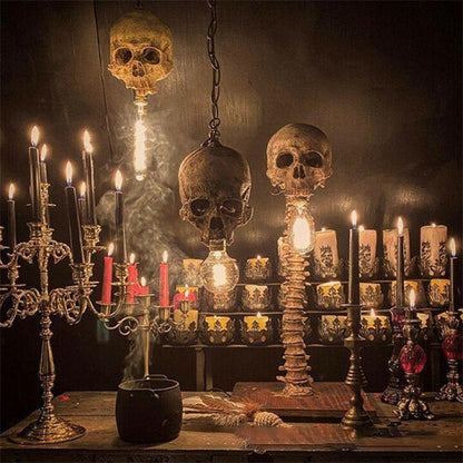 Schedel Wervelkolom LED Decoratielamp - Griezelige Sfeerverlichting