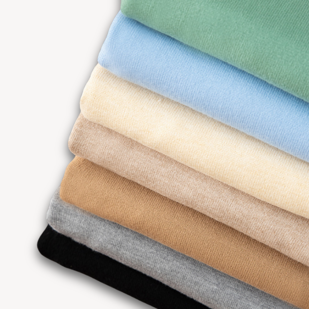 Heren Luxe Cashmere V-Hals Trui – Zacht, Elegant en Ademend