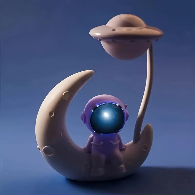 Astronaut Maannachtlamp - Instelbare LED Nachtverlichting