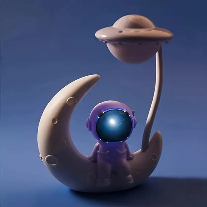 Astronaut Maannachtlamp - Instelbare LED Nachtverlichting