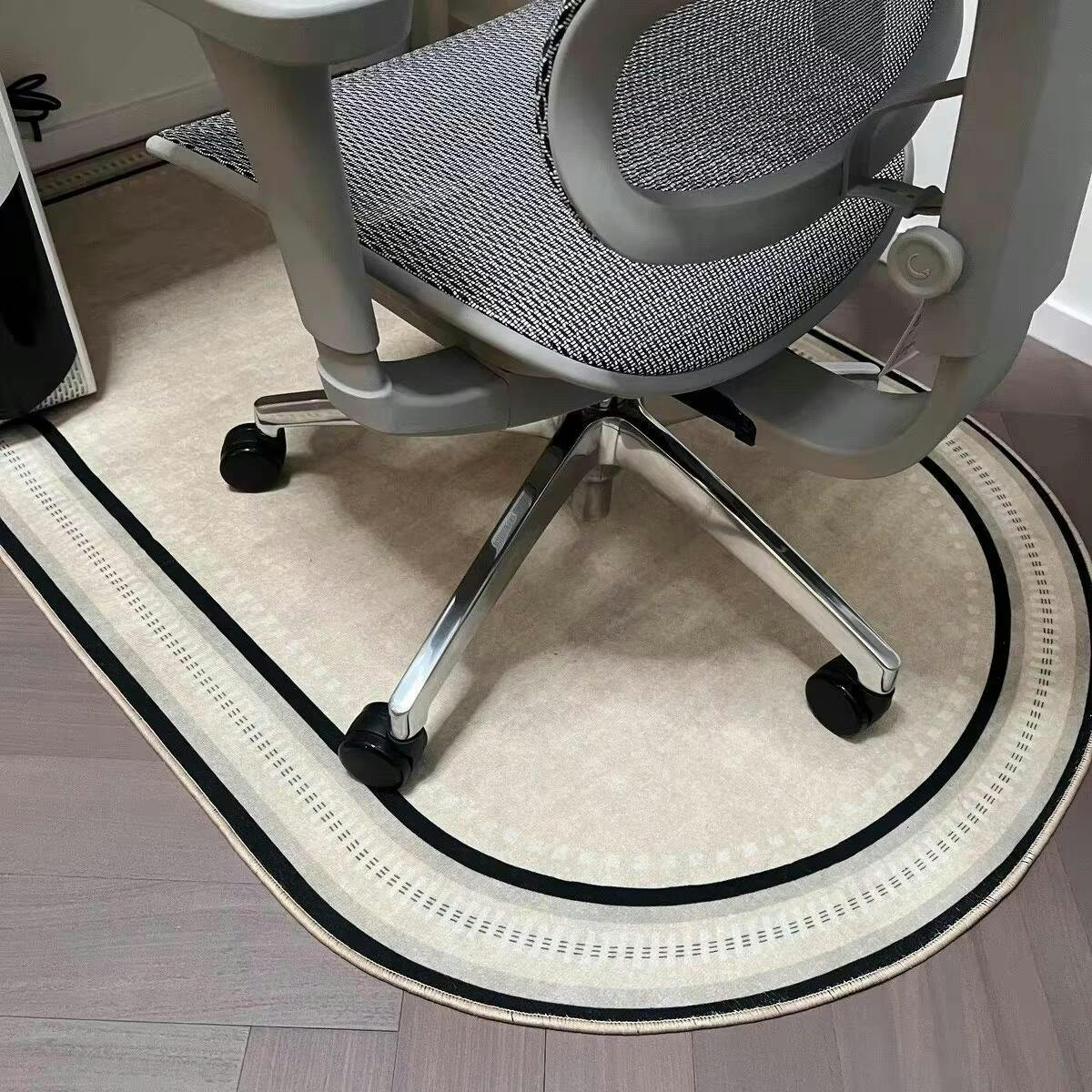Ergonomische Bureaustoelmat met Antislip Onderzijde voor Vloerbescherming