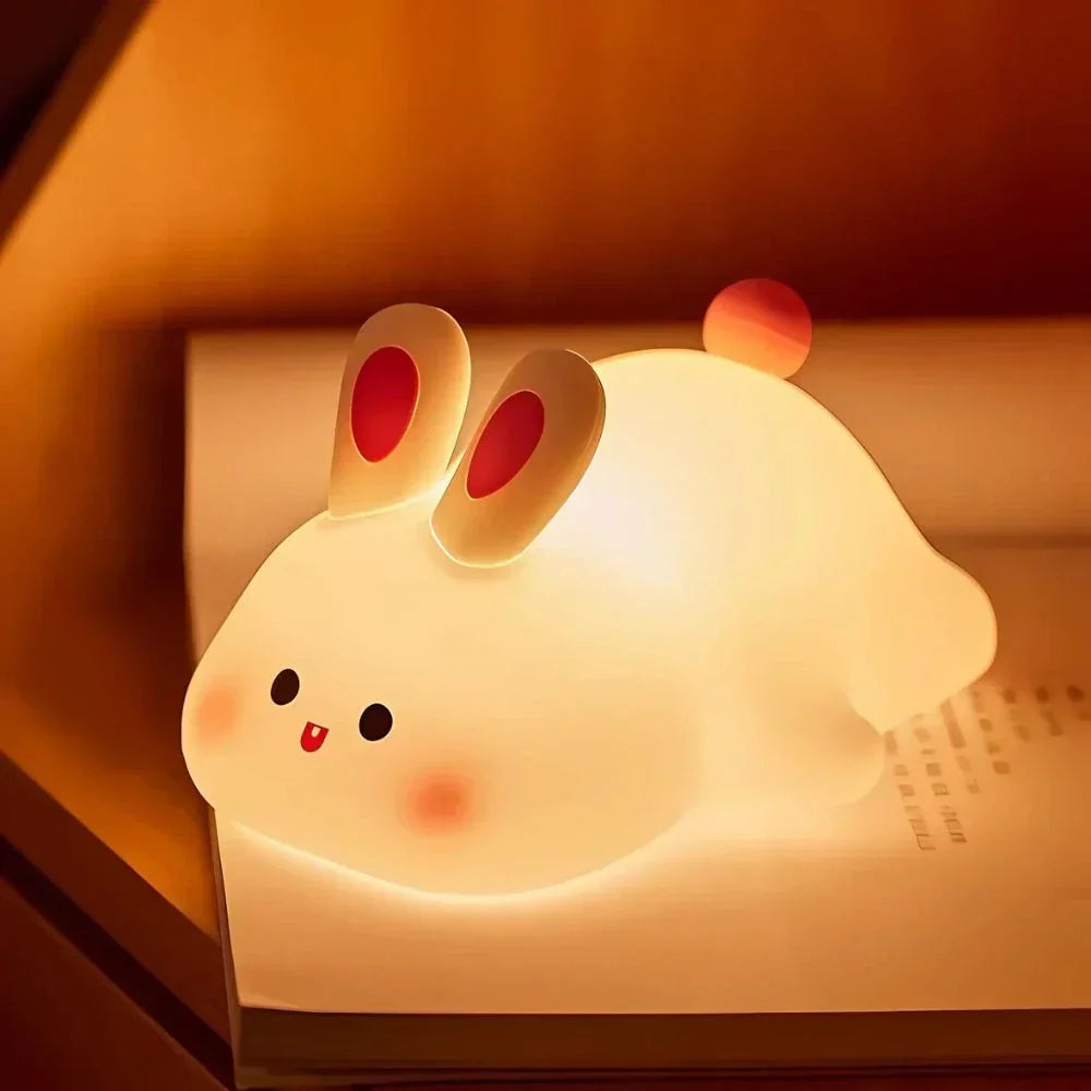 Oplaadbare Dieren LED Nachtlamp met Tikbediening