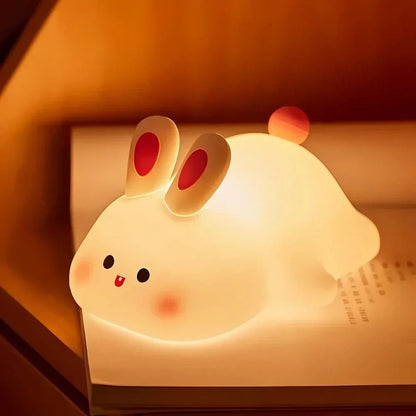 Oplaadbare Dieren LED Nachtlamp met Tikbediening