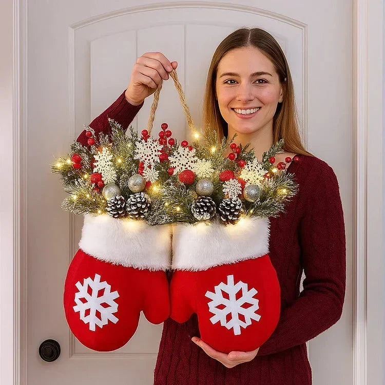 Verlichte Kerstwanten Decoratie – 120 LED's met Timerfunctie