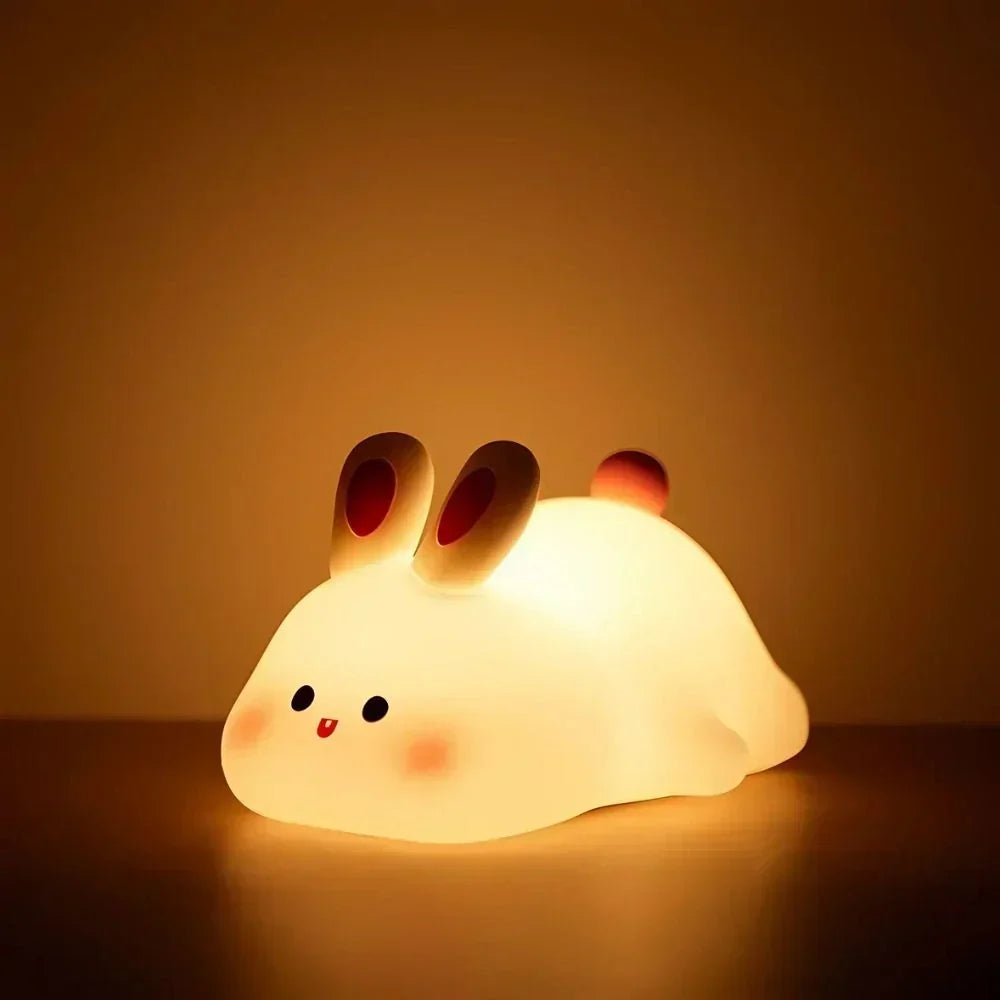 Oplaadbare Dieren LED Nachtlamp met Tikbediening