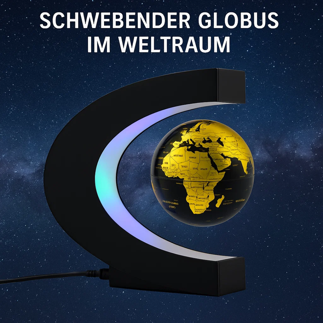 AstroGlobe LED Wereldbol – Zwevende Globe Lamp met Magnetische Ophanging