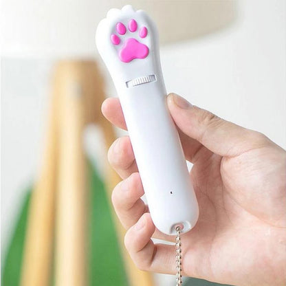PurrPlay USB Oplaadbaar Kattenlaser Speelgoed – Interactief LED Licht met 4 Patronen