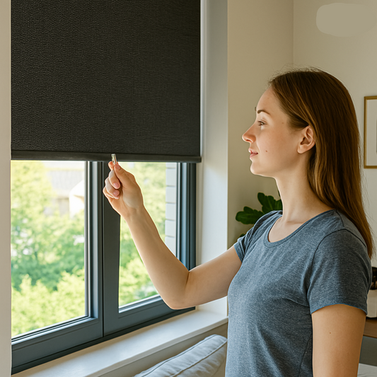 Zonwerend Rolgordijn 45x125cm - UV-Bescherming en Privacy