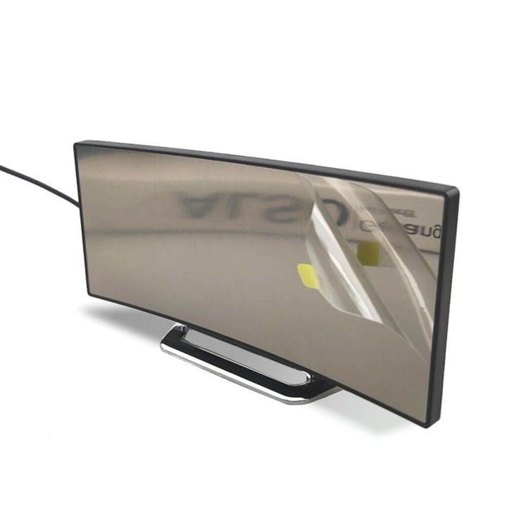 Digitale Wekker met Gebogen LED Scherm en Temperatuurweergave