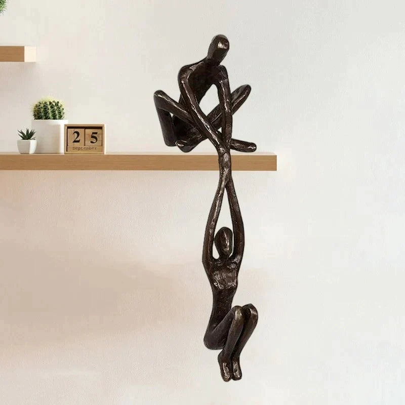 LoveBalance Beeldje – Decoratief Sculptuur van Liefde en Balans