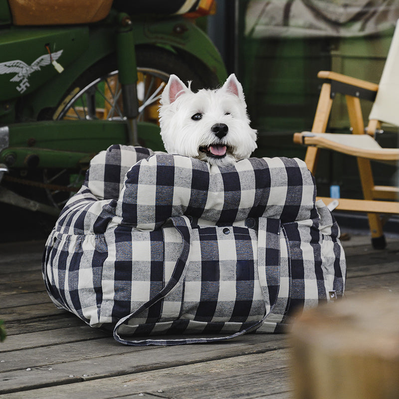 Comfortabele hondenmand voor in de auto - TravelPaw