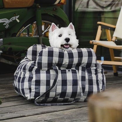Comfortabele hondenmand voor in de auto - TravelPaw