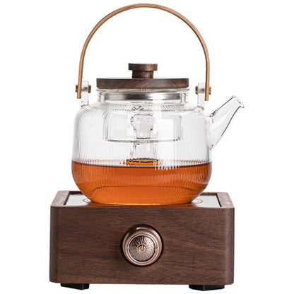 Walnoot Infrarood Drankenverwarmer met Instelbare Temperatuur