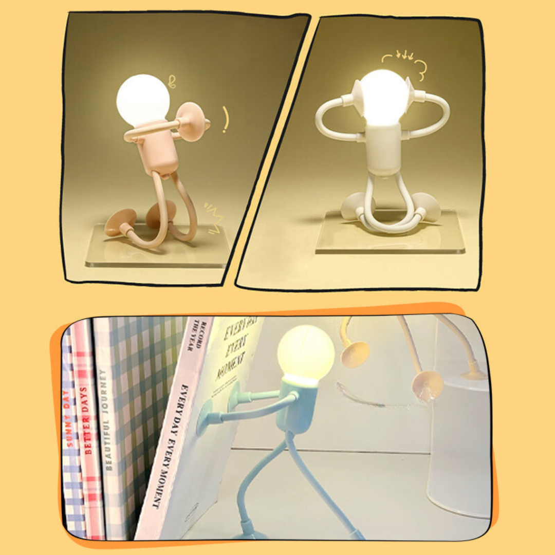 Buigbare Sfeer Nachtlamp – Flexibel vormbaar design voor gezellige avonden