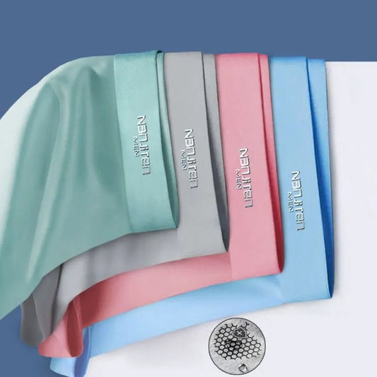 CoolSilk 4-Delige Ice Silk Boxershorts met Grafeentechnologie
