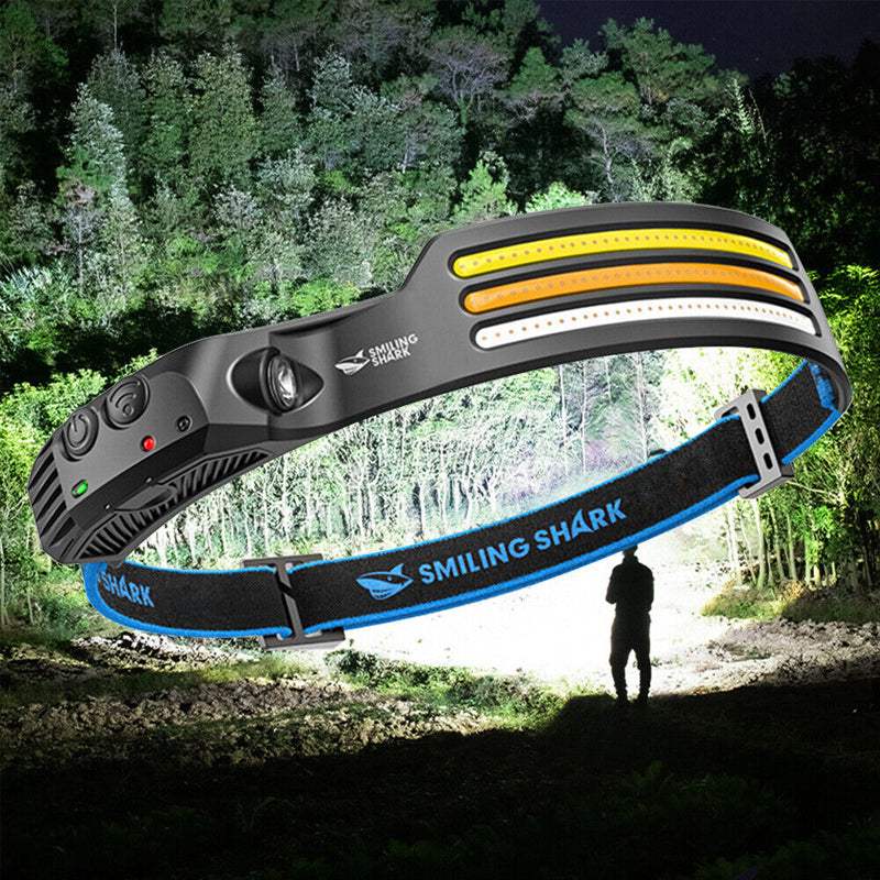 LumiBand Oplaadbare LED Hoofdlamp Met Sensor