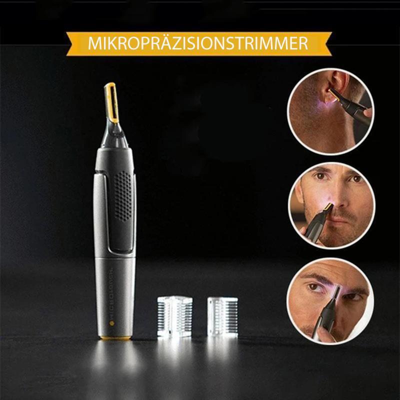 Precisie Haartrimmer met LED-Verlichting | Titanium RVS Mesjes | Ergonomisch Design