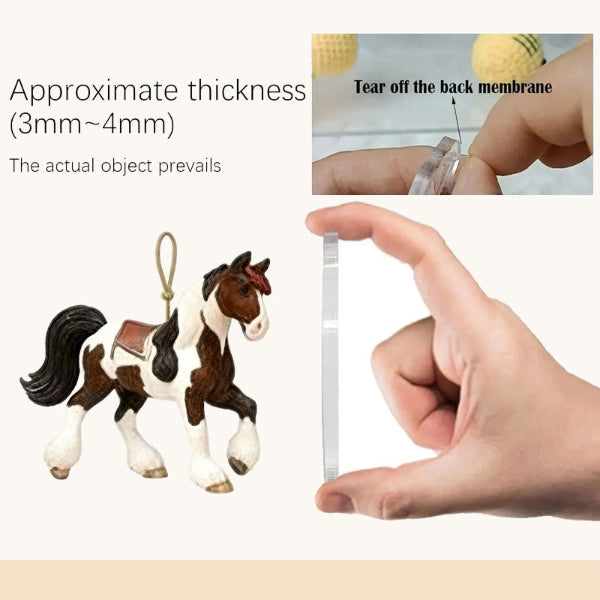 Magische Paarden Adventskalender 2025 – 24 Handbeschilderde Figuren voor Paardenliefhebbers