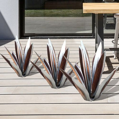 TerraVorm Metalen Agave Tuinbeeld voor Binnen en Buiten
