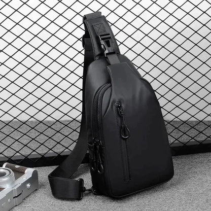 UrbanShield Waterdichte Crossbody Tas met Anti-Diefstal Design