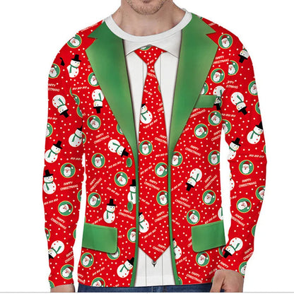 Kersttrui met Humoristische Print – Warme Comfy Wintertrui – Holiday Havoc