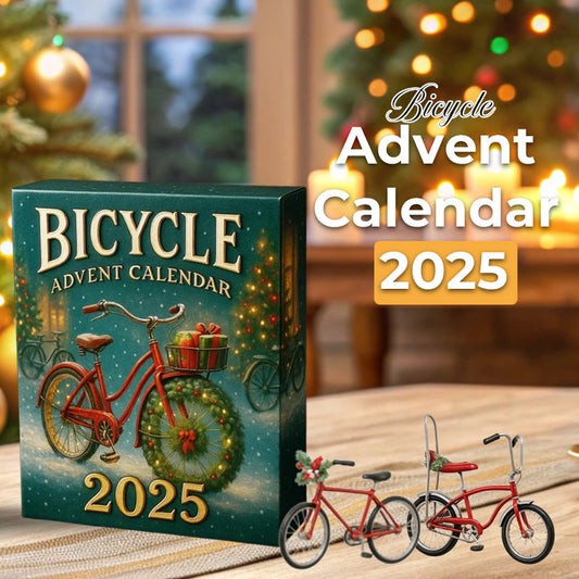 Retro Fietsfeest Adventskalender 2025 – 24 Miniaturen vol Kerstplezier