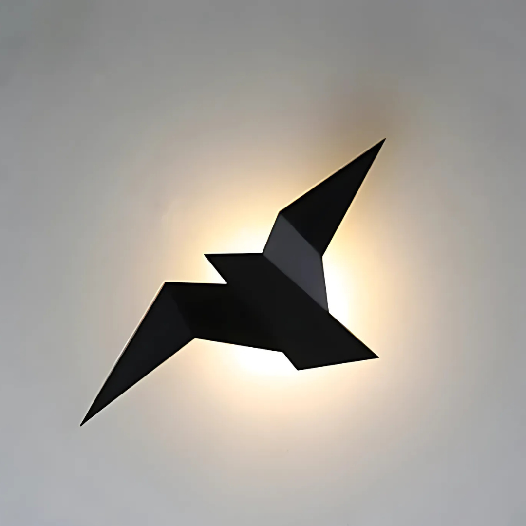 Origami Wandlamp – Unieke Wandverlichting in Japanse Stijl voor Woonkamer en Slaapkamer