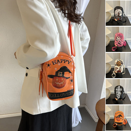 Halloween Schoudertas – Handtas in Griezelige Stijl
